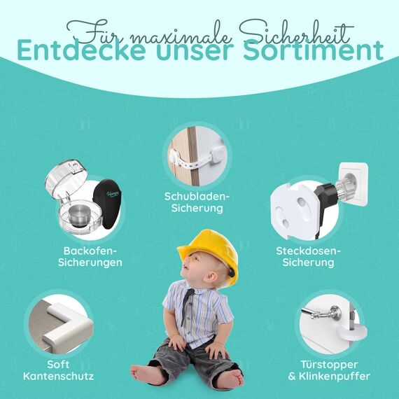 Türstopper Klinke [10 Stück] – Türklinkenpuffer transparent aus Silikon, Türgriff Stopper & Türklinken Stopper – Wandschutz Türklinke & Türgriff Schutz, Türstopper Griff