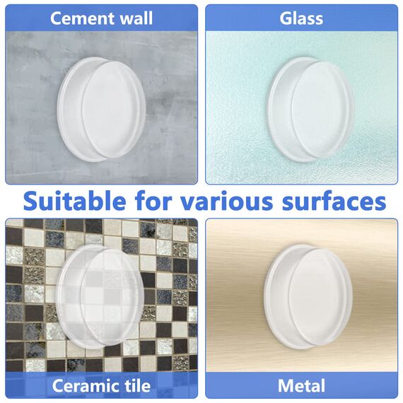16 Stück Elastikpuffer Selbstklebend Transparent (20x5 mm) – rutschfeste Gummipuffer & Türstopper für Wand, Möbel und Glas – Geräuschdämpfende Anschlagpuffer & Wandschutz