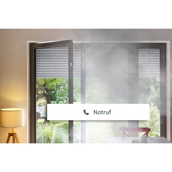 Bosch Smart Home Rauchmelder Twinguard mit Luftqualitätsmessung und App-Funktion, kompatibel mit Apple Homekit