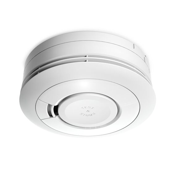 Ei Electronics Professional Ei650i Rauchwarnmelder, i-Serie Rauchmelder mit AudioLINK-Funktion und Batterie für 10 Jahre, Stand-alone-Gerät, weiß