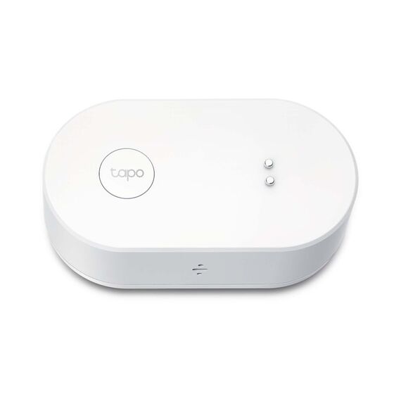 TP-Link Tapo T300 Smarter Wasserleck-Sensor, Tapo Hub erforderlich, eingebaute 90Db einstellbare Sirene, Sensor & APP & Hub-Alarm, IP67 wasserdicht, 1+Jahr Batterielebensdauer, Flexible Platzierung