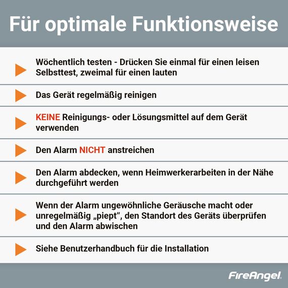 Fire Angel Digitaler Kohlenmonoxidmelder mit Integrierter 10 Jahres Batterie - FA3322 Luftfeuchtigkeits-, Temperatur- und CO-Melder - Tragbar, für Zuhause und Unterwegs - CO Warner