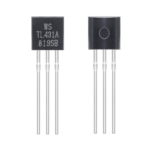 ALLECIN TL431 Spannungsregler TL431ACL Shunt-Regler Transistor Drei-Terminal Präzisions 1mA bis100 mA TO-92 (Packung mit 100 Stück)