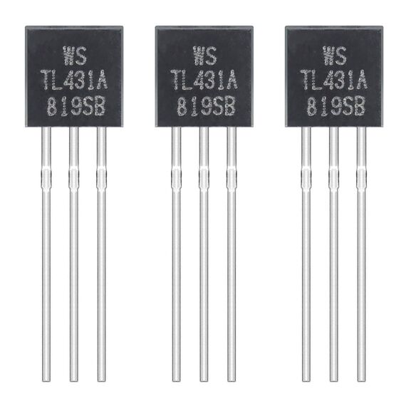 ALLECIN TL431 Spannungsregler TL431ACL Shunt-Regler Transistor Drei-Terminal Präzisions 1mA bis100 mA TO-92 (Packung mit 100 Stück)