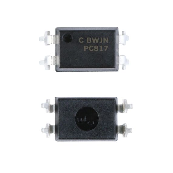 ALLECIN PC817 Optokoppler für DIY 2,54 mm Abstand DIP-4 4-Polig PC817C Transistor-Ausgangsoptokoppler (Packung mit 50 Stück)