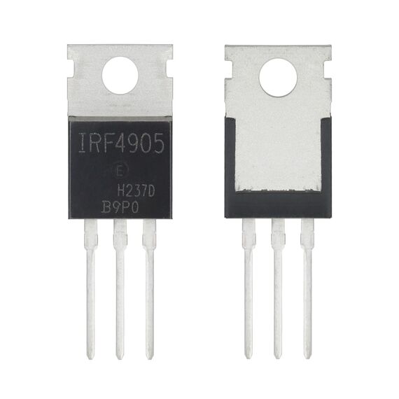 ALLECIN 10 Stück IRF4905 IRF4905P IRF4905PBF MOSFET Transistoren Leistungs Halbleiterprodukte 55V 74A P-Kanal Mosfets Transistor 55 Volt 74 Ampere TO-220
