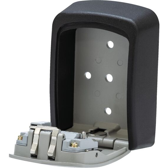 ABUS KeyGarage™ 707-2er Set - Schlüsselbox zur Wandmontage - für bis zu 7 Schlüssel oder kleine Wertgegenstände - Schwarz-Silber