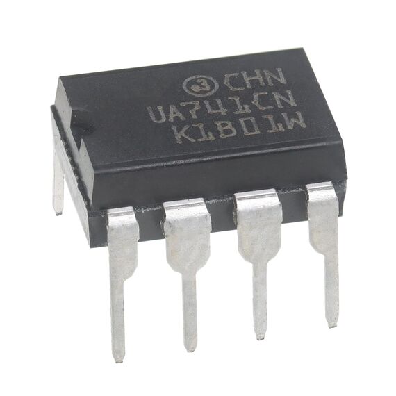 ALLECIN UA741CN UA741 Universeller Operationsverstärker Einzelner Betriebsverstärker Compensation Typ DIP-8 Om-Amp IC 8-Polig (Packung mit 20 Stück)