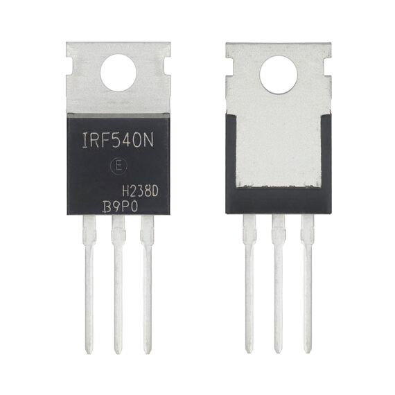 ALLECIN 10 Stück IRF540 IRF540N IRF540NPBF MOSFET Transistoren Leistungs Halbleiterprodukte 33A 100V N-Kanal MOSFETS Transistor 33Ampere 100Volt TO-220