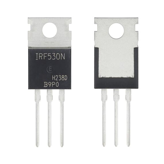 ALLECIN 10 Stück IRF530 IRF530N IRF530NPBF MOSFET-Transistoren Leistungs Halbleiterprodukte 17A 100V N-Kanal MOSFETS transistor 17 Ampere 100 Volt TO-220