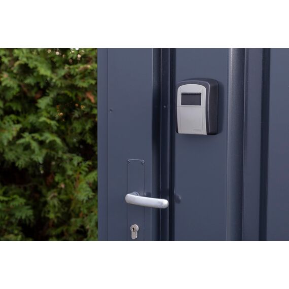ABUS KeyGarage™ 707-2er Set - Schlüsselbox zur Wandmontage - für bis zu 7 Schlüssel oder kleine Wertgegenstände - Schwarz-Silber