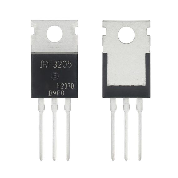 ALLECIN 10 Stück IRF3205 IRF3205PBF MOSFET Transistoren Leistungs Halbleiterprodukte 55V 110A N-Kanal MOSFETS Transistor 55 Volt 110 Ampere TO-220