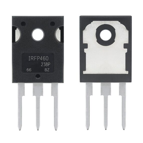 ALLECIN 5 Stück IRFP460 IRFP460N IRFP460NPBF MOSFET-Transistoren Leistungs Halbleiterprodukte 20A 500V N-Kanal MOSFETS Transistor 20 Ampere 500 Volt TO-247