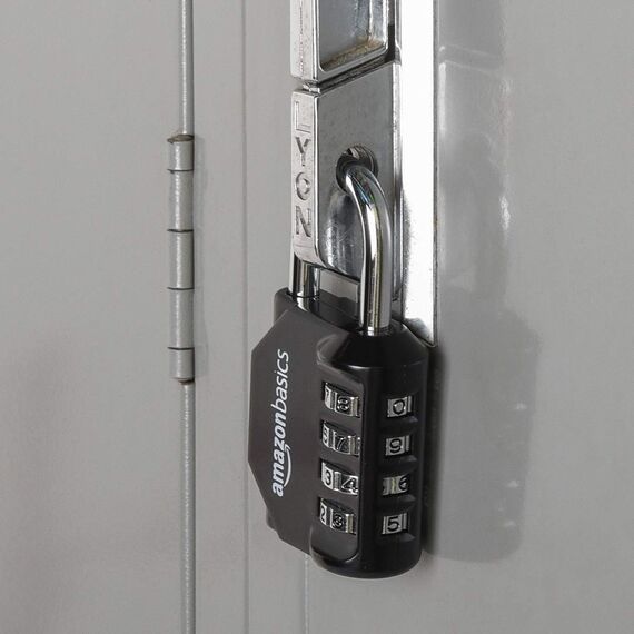 Amazon Basics AB-PL111 Vorhängeschloss, schwarz