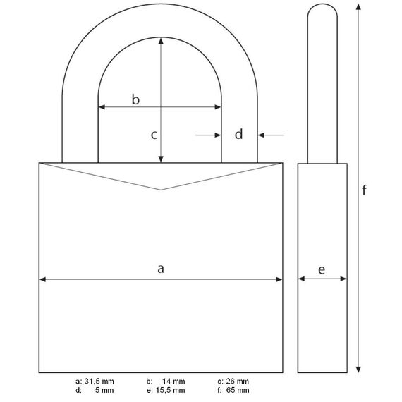 ABUS Zahlenschloss 145/30 Rot - Kofferschloss, Spindschloss u. v. m. - Aluminium-Vorhängeschloss - individuell einstellbarer Zahlencode - ABUS-Sicherheitslevel 3