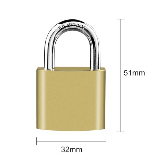 Nutabevr 3 Stück Vorhängeschloss,32mm Schloss Klein mit 9 schlüssel,Vorhängeschlösser für Rucksäcke,Reisetaschen,Werkzeugkisten,Kellerschloss,Spind,Koffer,Fitnessstudio Schließfächer,Fahrradschloss