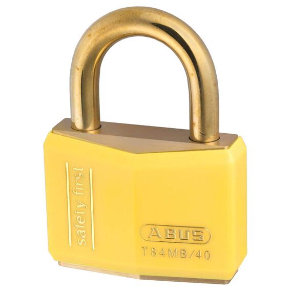T84mb/40 40mm Gelb Safety First Rostfreie Vorhängeschloss Keyed 8402...
