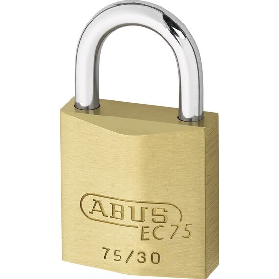 ABUS Messing-Vorhangschloss 75/30, 26637
