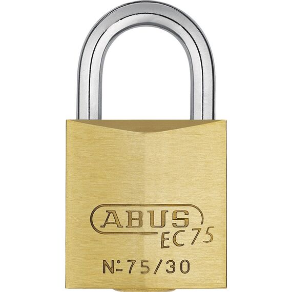 ABUS Messing-Vorhangschloss 75/30, 26637