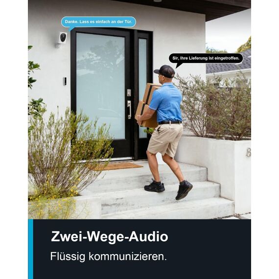 VIRTAVO 2K 3MP Überwachungskamera Aussen Akku, WLAN Kabellose Kamera für Außen/Innen, Starlight Farb‑Nachtsicht, PIR‑Bewegungserkennung, 2‑Wege Audio, SD/Cloud ohne Pflicht‑ABO, 2,4 GHz, VF1-2pack