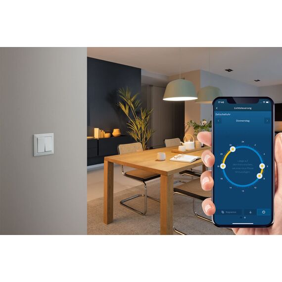 Bosch Smart Home Starter Set Licht-/Rollladensteuerung II zur Steuerung der Beleuchtung, Rollläden/Jalousien/Markisen, kompatibel mit Amazon Alexa, Google Assistant und Apple HomeKit - Amazon Edition