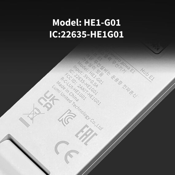Aqara Hub E1(2.4 GHz Wi-Fi Erforderlich), Smart Home Bridge für Alarmanlage, Heim-Automatisierung, Zigbee 3.0, Unterstützt HomeKit, Alexa, Google Assistant, IFTTT