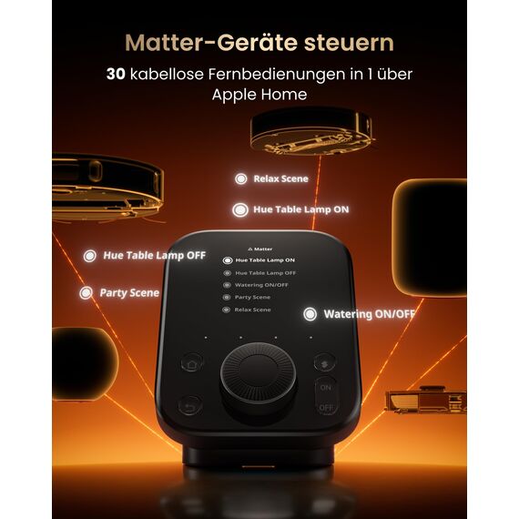 SwitchBot Hub 3, Smart Home Hub mit Matter Support, Smart IR Bluetooth-Fernsteuerung, WLAN-Thermometer und Hygrometer (unterstützt 2,4 GHz), Kompatibel mit Alexa, HomeKit, Google Home, IFTTT