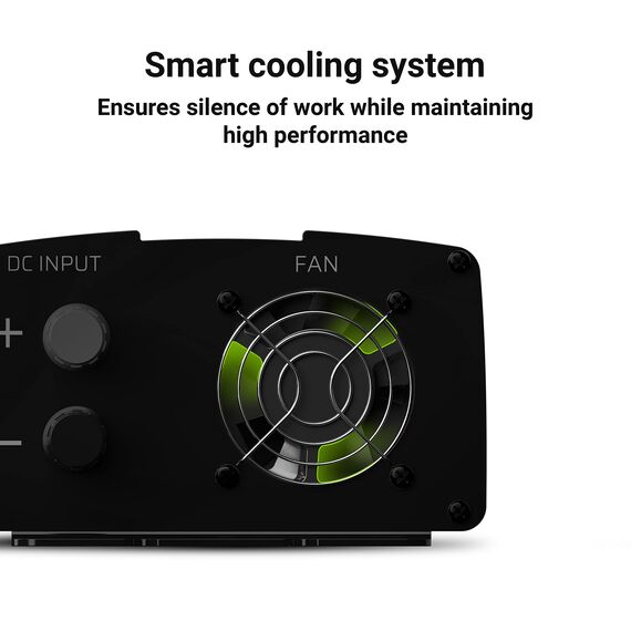 Green Cell 500W/1000W 24V auf 230V Sine Wave Volt kfz Spannungswandler Wechselrichter Power Solar Inverter DC AC Umwandler Stromwandler Wohnwagen Auto Modifizierte Sinus Zigarettenanzünder Steckdose