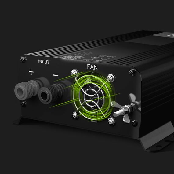 Green Cell PRO 300W/600W 12V auf 230V Reiner Sinus Volt kfz Spannungswandler Wechselrichter Konverter Pure Sine Wave Power Solar Inverter DC AC Umwandler Stromwandler