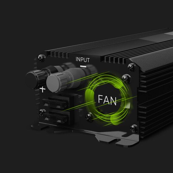 Green Cell PRO 500W/1000W 12V auf 230V Sine Wave Volt kfz Spannungswandler Wechselrichter Power Solar Inverter DC AC Umwandler Stromwandler Wohnwagen Auto Modifizierte Sinus