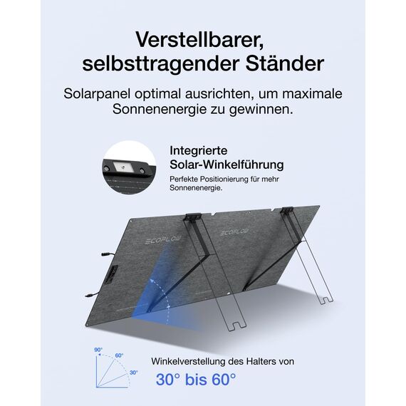 EF ECOFLOW Tragbare Powerstation River 2 MAX mit 160W Faltbare solarpanel, 512Wh Generator mit LiFeP04, Balkonkraft für Camping, Kleine Verpackungsmängel, Produkt unbenutzt(Generalüberholt)