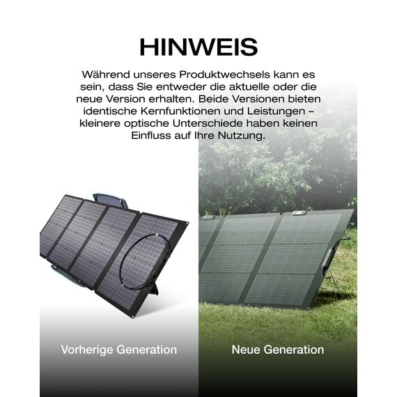 EF ECOFLOW Tragbare Powerstation River 2 MAX mit 160W Faltbare solarpanel, 512Wh Generator mit LiFeP04, Balkonkraft für Camping, Kleine Verpackungsmängel, Produkt unbenutzt(Generalüberholt)