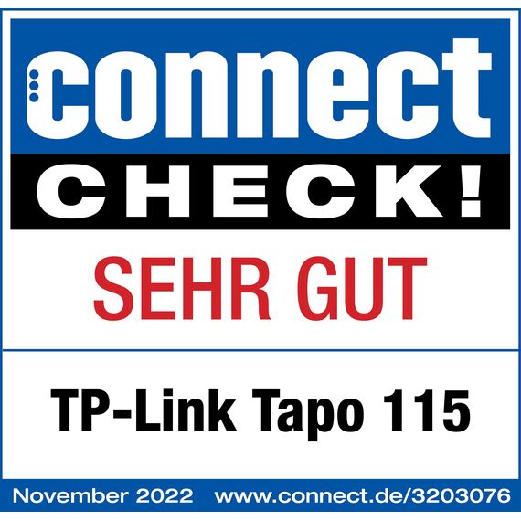 Tapo P115 Smart WLAN Steckdose mit Energieverbrauchskontrolle, funktioniert mit Alexa, Google Home, Sprachsteuerung, Fernzugriff, Kein Hub notwendig