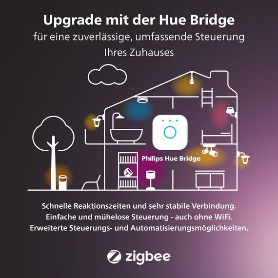 Philips Hue Smart Plug weiß, smarte Steckdose, kompatibel mit Amazon Alexa (Echo, Echo Dot), 3-er Pack