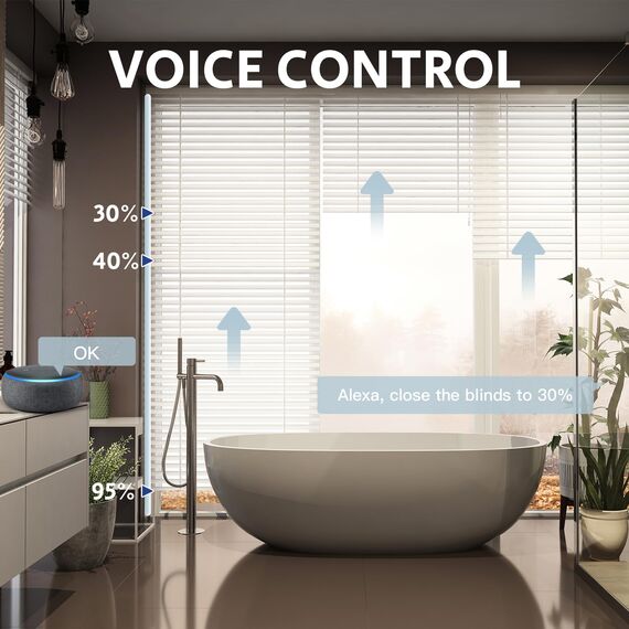 BSEED Smart Alexa Tripel Rolladenschalter,Fernbedienung mit Smart Life APP, Kompatibel mit Alexa und Google Home,Tripel Jalousieschalter mit Touch Panel Gold,APP Fernbedienung und Timing Funktion