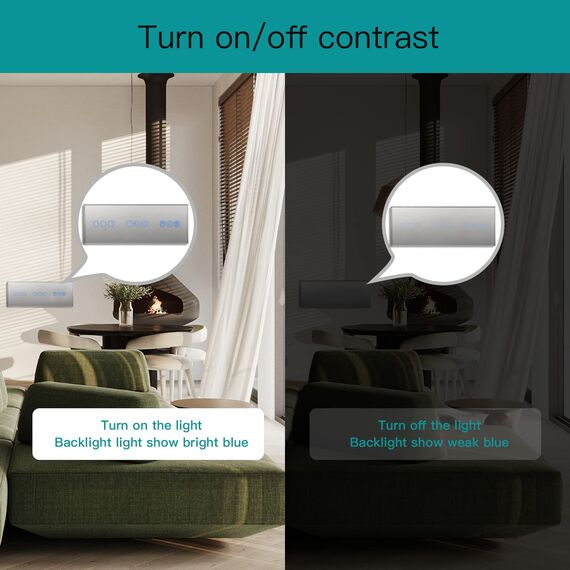 BSEED Smart Alexa Doppelt Schalter mit Rolladenschalter,3 Fach Smart WiFi Touch Lichtschalter Fernbedienung mit Smart Life/Tuya APP,Jalousieschalter Kompatibel mit Alexa und Google Home Grau