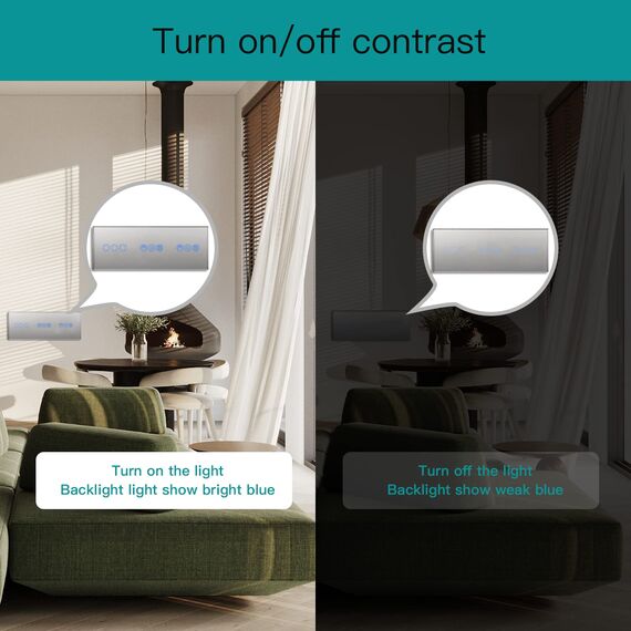 BSEED Smart Alexa Schalter mit Rolladenschalter,3 Fach Smart WiFi Touch Lichtschalter Fernbedienung mit Smart Life/Tuya APP,Doppelt Jalousieschalter Kompatibel mit Alexa und Google Home Grau
