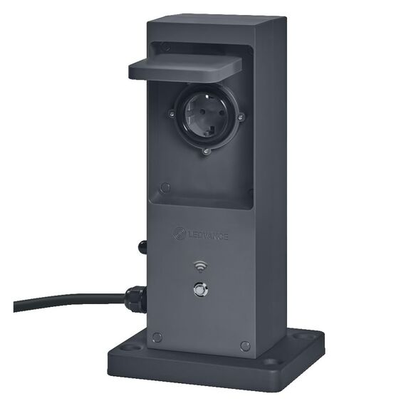 LEDVANCE SMART+ WiFi Outdoor Terminal EU mit integriertem Repeater & 2 Steckdosen, weiß, 230V, erweitert die WLAN-Zone im Freien, Kopplung von drahtlosen Geräten, App-steuerbar, 3 Jahre Garantie, IP44