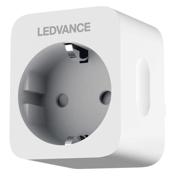 LEDVANCE Smart+ Schaltbare Steckdose für WiFi, mit Strom Vermessung, Kompatibel mit Google and Alexa Voice Control, 4er-Pack