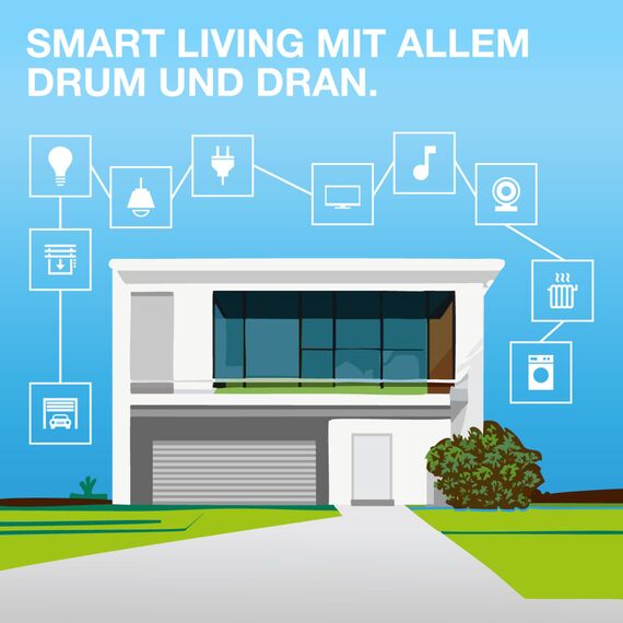 LEDVANCE Smarte Steckdose mit integriertem Nachtlicht über WiFi Technologie steuerbar