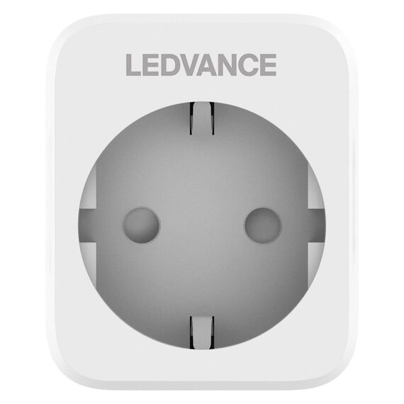 LEDVANCE Smart+ Schaltbare Steckdose für WiFi, mit Strom Vermessung, Kompatibel mit Google and Alexa Voice Control, 4er-Pack