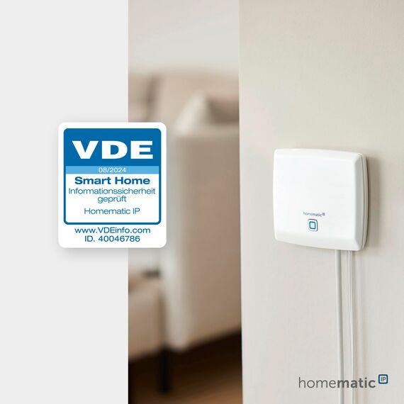 Homematic IP Smart Home Starter Set Mini Heizen – Basic, Digitale Steuerung Heizung mit App, Alexa, Google Assistant, einfache Installation, Energie sparen, Thermostat, Heizungsthermostat, 158095A1