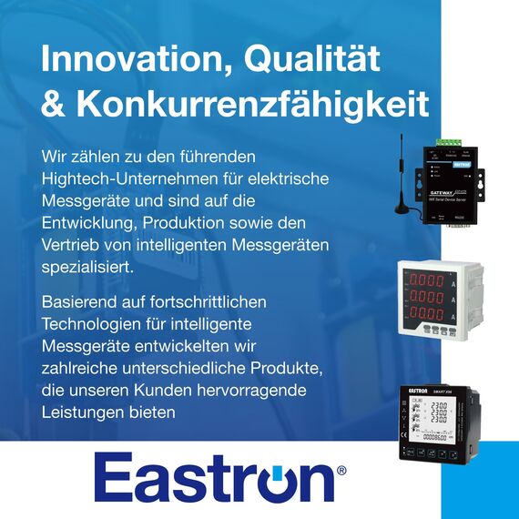 Eastron SDM630Modbus-V3 Drehstromzähler digitaler Stromzähler für Hutschiene, Multifunktional, Bidirektional mit 2x S0, RS485 Modbus-RTU