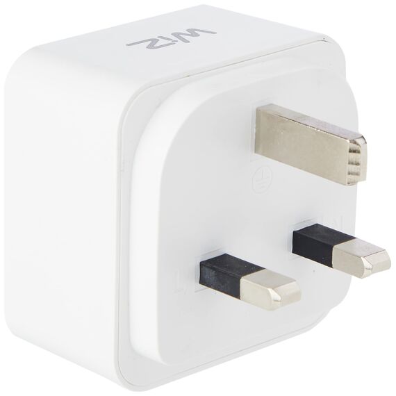 WiZ Intelligente Steckdose mit WLAN-Verbindung, App-Steuerung für die Automatisierung der Innenbeleuchtung zu Hause, Wohnzimmer, Schlafzimmer.