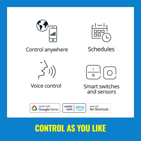 WiZ Intelligente Steckdose mit WLAN-Verbindung, App-Steuerung für die Automatisierung der Innenbeleuchtung zu Hause, Wohnzimmer, Schlafzimmer.