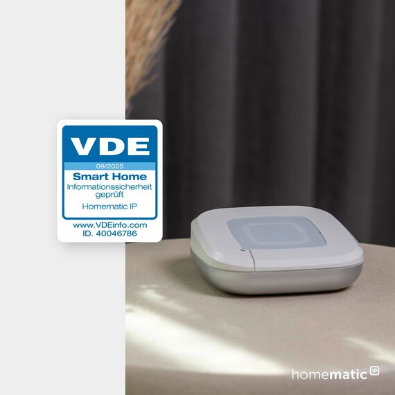 Homematic IP Smart Home Starter Set mit Access Point 2 + 2X Heizkörperthermostat – Flex, digitaler Thermostat Heizung, Heizungsthermostat, Steuerung per App, Alexa & Google Assistant, Energie sparen