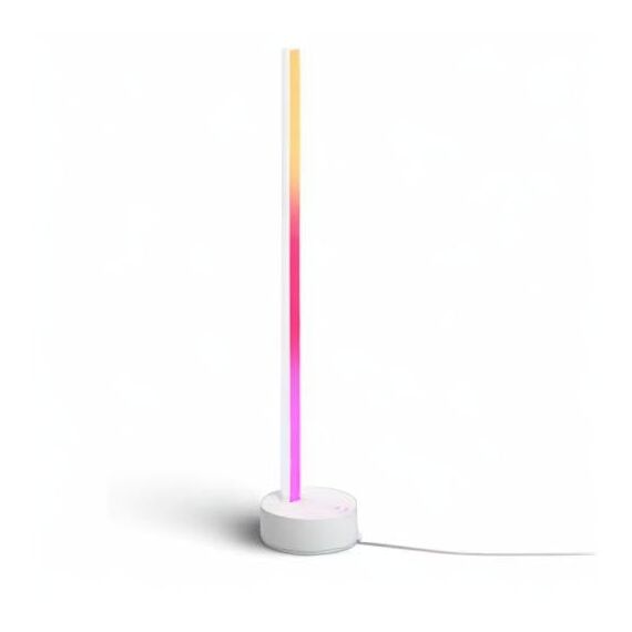 Philips Hue Gradient Signe Tischleuchte Weiß 730 lm, 16 Mio. Farben und Farbverläufe, Dimmbar, Steuerbar via App, Kompatibel mit Amazon Alexa