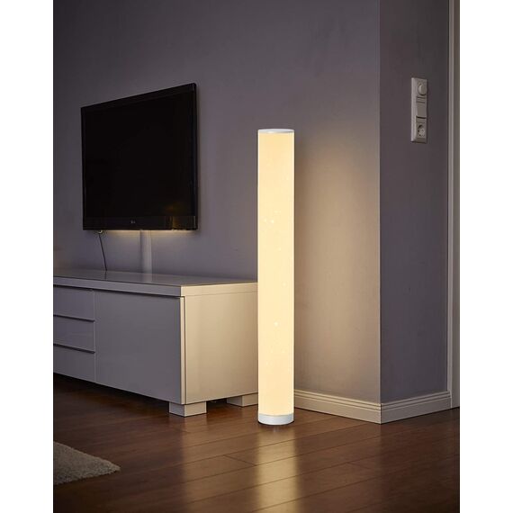 Northpoint LED DIY Lichtsäule Stehlampe Standleuchte Stehleuchte zum Aufbauen Funkeleffekt ca. 103 cm hoch dimmbar Farbwechsel mit Fernbedienung
