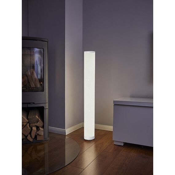 Northpoint LED DIY Lichtsäule Stehlampe Standleuchte Stehleuchte zum Aufbauen Funkeleffekt ca. 103 cm hoch dimmbar Farbwechsel mit Fernbedienung