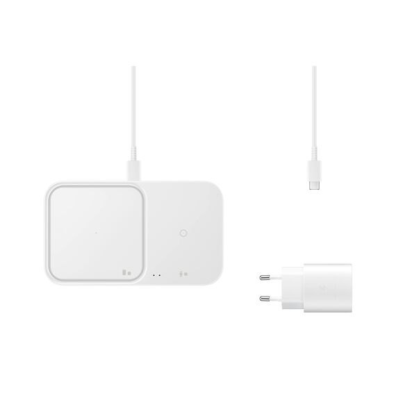 Samsung Wireless Charger Duo mit Schnellladeadapter EP-P5400T